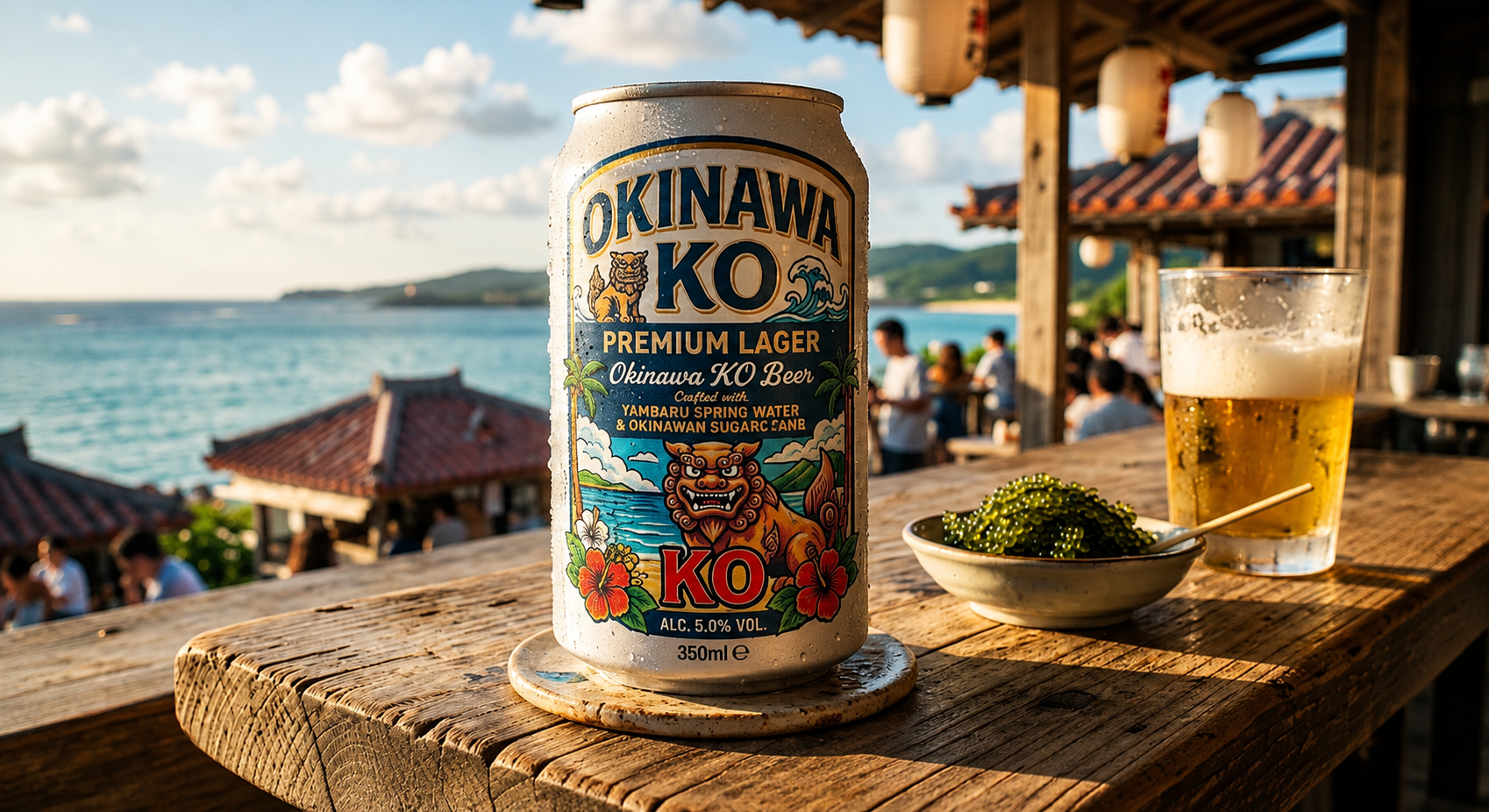 ノーマルデザインの缶ビール例